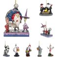 thumbnail image 1 of Adornos para árboles de Navidad, 8 piezas de colgantes acrílicos, bonitos adornos navideños de pesadilla para interiores, hogar, vacaciones, decoración colgante para interiores de automóviles, adornos, 1 of 7