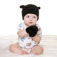thumbnail image 5 of Conjunto de gorro y guantes para bebé otoño e invierno., 5 of 5