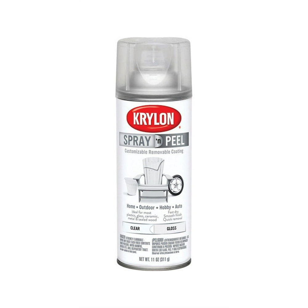 Krylon Spray n' Peel Clear Gloss Spray Paint 11 oz.