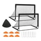 thumbnail image 3 of Juego de portería de fútbol para niños, Mini pelota para mejorar la agilidad, portería de fútbol, red de portería plegable para patio trasero, Estilo C, 3 of 9