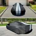 thumbnail image 5 of iCarCover Waterproof Custom Fit Premium Car Cover for 2013-2022 Acura ILX (Black / Gray), 5 of 8