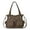Army Green, variant on Women Large Purses and Handbags Shoulder Bag PU Leather Multi-Pocket Tote Bag Easter