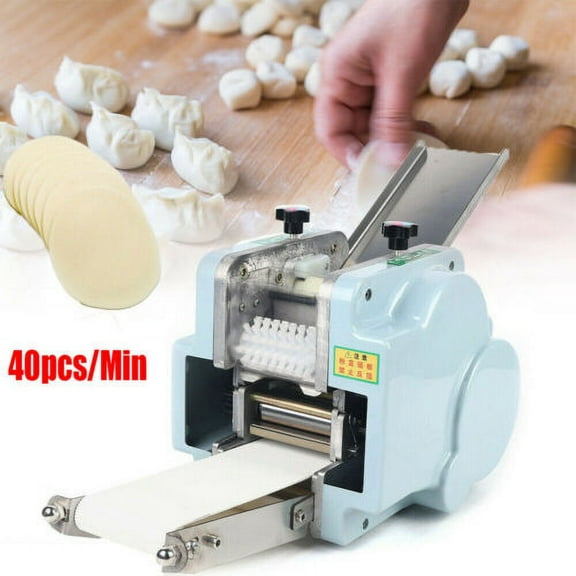Electric Dumpling Skin Processing Machine Maker Wonton Dough Wrapper Commercial