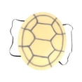 thumbnail image 2 of Disfraz de tortuga EVA con caparazón de tortuga, regalo, juguete para carnaval, fiesta, Halloween, adolescente. Amarillo claro, 2 of 8