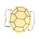 thumbnail image 2 of Disfraz de caparazón de tortuga de EVA, accesorio para fiestas infantiles de carnaval y festivales. Amarillo claro, 2 of 9