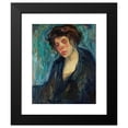 thumbnail image 2 of Nils Dardel 12x14 Black Modern Framed Museum Art Print Titled - Woman, 2 of 5
