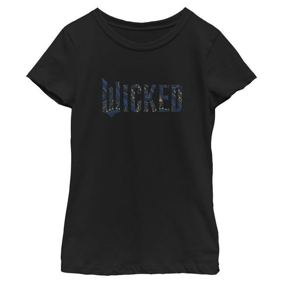 Girls Wicked: For Good Official Geometric Logo T Shirt