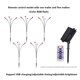 thumbnail image 2 of Swing Firefly Luces solares Impermeable Paisaje Lámpara solar Decoración de jardín (F) Wdftyju Para estrenar, 2 of 6