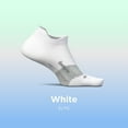 thumbnail image 3 of Feetures Elite Ultra Light Cushion Ankle Socks - Sport Sock with Targeted Compression - New White, S (1 Pair), 3 of 8