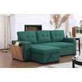 thumbnail image 6 of Modern Linen Sectional Sofa 220cm for Living Room, Durable and Stylish, 6 of 19