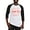 Black/White, variant on CafePress - Thank You Have A Nice Day Baseball Jersey - Cotton Baseball Jersey, 3/4 Raglan Sleeve Shirt