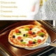 thumbnail image 2 of Pala para Pizza de Metal Antiadherente de 12 Pulgadas con de Madera, Bandeja de Transferencia para Hornear Pizzas y Pasteles Caseros., 2 of 5