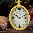 thumbnail image 6 of Old-fashioned antique design, rural retro style. Silent decorative wall clock powered by battery, 6 of 6