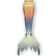 thumbnail image 4 of Mermaid Tail with Monofin orange blue orange blue orange-blue 130, 4 of 4