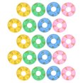 thumbnail image 4 of KAKOWELY 20pcs Mini Swimming Rings Model Decorative Small Swim Rings Tiny Swim Rings Mini House Decors,3.35X"X3.35"X0.98", 4 of 5