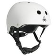 thumbnail image 4 of Triple 8 Lil 8 Dual Certified White Glossy Toddler Bike & Skate Helmet, 5T, 4 of 5