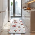 thumbnail image 4 of Pioneer Flower Floral Print Pattern Kitchen Rug Mat,Kitchen Runner Rugs Non Skid Washable,Decorative Kitchen Floor Mats for Kitchen,Sink,Laundry,17"x47.2", 4 of 7