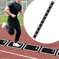 thumbnail image 1 of Colaxi Agility Training Ladder Mat, Footwork Sports Fitness Football Exercise Speed Ladder Improve Speed Balance Power Skill 450cmx34cm, 1 of 8