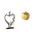 thumbnail image 1 of Figura De Pareja De Besos Románticos, Estatua De Resina, Escultura De Arte Moderno, Adorno Coleccionable Para Dormitorio, Boda, Estantería, Armario, Hogar, Comedor, Oficina., 1 of 8