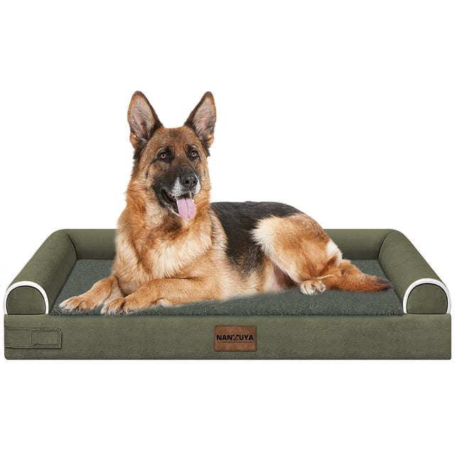 Cama para Perro NANUYA Ortopédica Lavable Impermeable Extra Grande