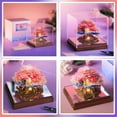 thumbnail image 5 of 3D Desk Calendar 2026, Time Piece Calendar 2026, Tear-Away 3D Herry Blossom LED Paper with Lights, Notepad House Creativ, 5 of 9
