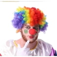 thumbnail image 2 of Peluca de Disfraz de Payaso Yongsheng Afro Multicolor para Niños y Adultos, 2 of 5