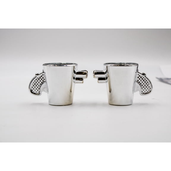 Caliber Gourmet CC-CBG-SG-1059 Revolver Shot Glass - Set of 2