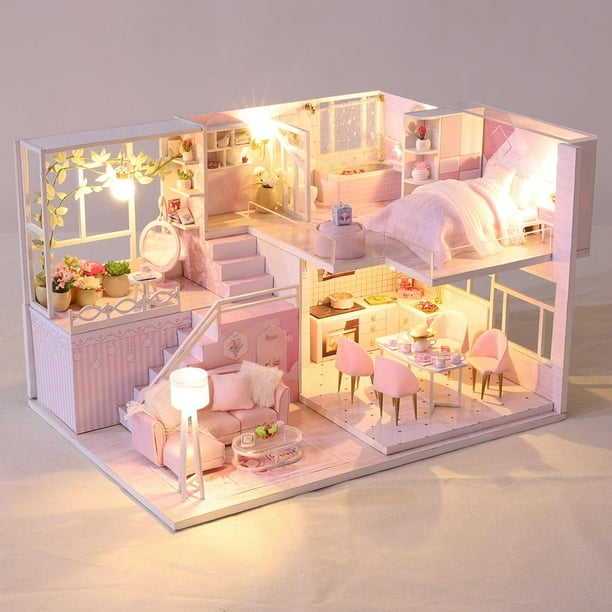 Fenêtre miniature de maison de poupée, faire semblant de jouer en