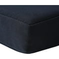 thumbnail image 6 of CRXX Outdoor Bench Cushion, Waterproof and Fade Resistant Patio Seat Cushions - Non-Slip Bench Pad Cushion with Removable Cover for Garden Swing Porch Settee，Navy Blue，39.5" x 18", 6 of 11