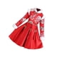 thumbnail image 4 of Elegante vestido tradicional chino para niñas, cuello , trajes forrados de felpa, s para fiesta de año nuevo chino, cumpleaños, disfraz , 110CM Yinane vestido de niñas chinas, 4 of 8
