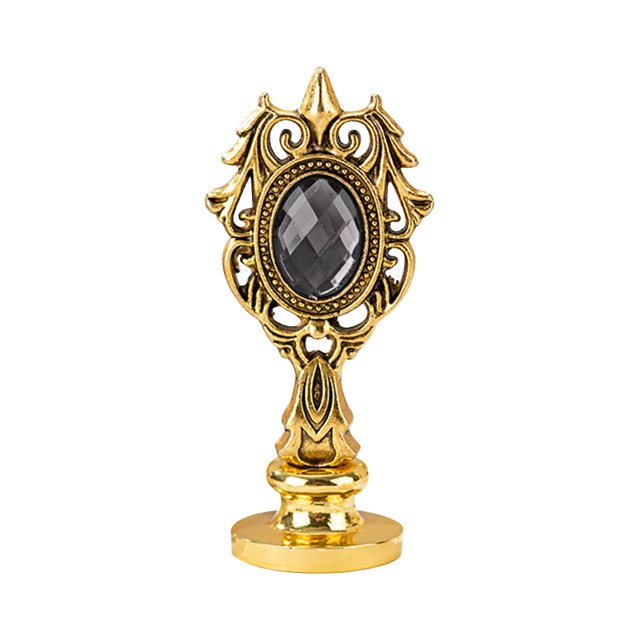 Sello Columna Romana Metal Cgtredaw Suministros Artesanía Ornamental para Boda Gris Dorado
