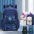 thumbnail image 1 of Primary school bag refrigerator type side open leisure large capacity decompression Light Children's shoulder bag Grade., 1 of 5