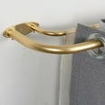 thumbnail image 2 of Room Darkening Wrap Around Double Curtain Rod Set,Extendable Metal Rod Set 1 Inches Front and 5/8 Inches for Window 84-120",Gold, 2 of 13
