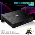 thumbnail image 4 of Android 8.1 TV Box T9 4 Go RAM 32 Go ROM Quad Core Wifi 4K Lecteur Multimédia Prise UK, 4 of 5