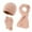 Pink, variant on Adult Windproof Hat Cycling Skiing Knit Hat Scarf Mask Sets Warm Knitted Cap