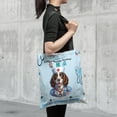 thumbnail image 4 of Just a Certified Nursing Assistant Cna Who Loves Her English Springer Spaniel All Over Print 3D Canvas Tote Bag Springers Dog Lover Gifts Reusable Handbag - 00003, 4 of 5