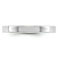 thumbnail image 2 of 14KW 3mm LTW Flat Band Size 8 in 14k White Gold, 2 of 3