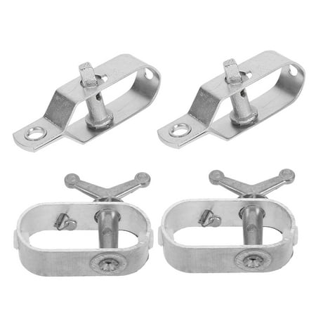 

4 Pcs Wire Tensioner Pool Cover Winch Puller Steel Heavy Duty Tightener Rope Small