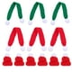 thumbnail image 1 of 12 unids encantadora decoración de punto adorno navidad mini navidad artesanía para botella, 1 of 5