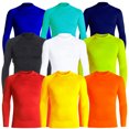 thumbnail image 5 of Junior Guards Long Sleeve UV Protective Rashguard - Orange - M, 5 of 5