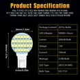 thumbnail image 3 of Interior LED Light Bulbs, TSV 20pcs T10 RV Interior 24SMD LED Light Bulbs White, Warm, Super Bright 921 912 922 12V Light Bulb for RV Camper Trailer Motorhome Boat Dome Ceiling Light, 3 of 8