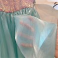 thumbnail image 4 of Vestido de Sirenita de Disney para niñas de 2, 4 y 8 años, disfraz de princesa Ariel, vestidos para niños, fiesta de cumpleaños de carnaval, conjuntos de ropa de sirena, 4 of 5