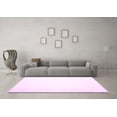 thumbnail image 3 of Ahgly Company Indoor Rectangle Solid Pink Modern Area Rugs, 4' x 6', 3 of 4
