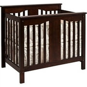 Baby Mod Roxanne 2-in-1 Mini Crib Espresso
