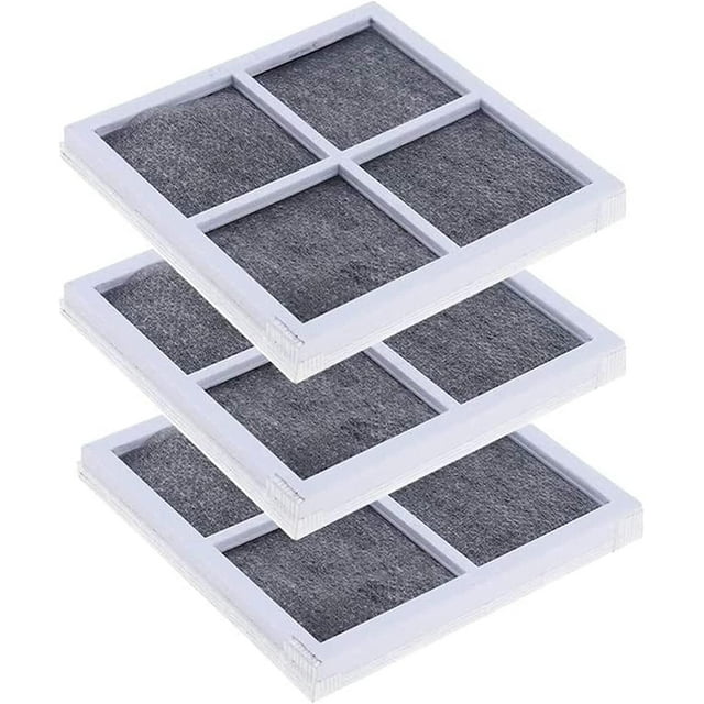 Filtro de aire para refrigerador LG Pure n Fresh, 3 piezas de filtro de aire fresco de repuesto, para refrigerador/refrigerador/purificador de aire LG LT120F, LFX31925SW, LFX31925SB