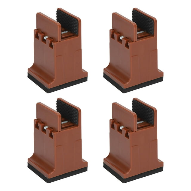 4 Elevadores De Cama Ajustables Elevadores De Muebles Con Abrazadera De Tornillo Para Espesor De Muebles Elevación En Alturas Elevadores De Servicio Pesado Para Soportes De Mesa