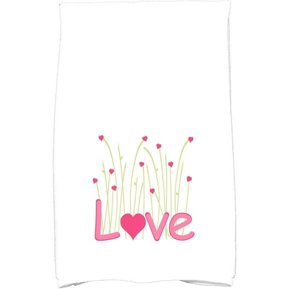 Simply Daisy 18" x 30" Valentine Print Kitchen Towel