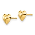 thumbnail image 2 of 14K Yellow Gold Madi K Children's Heart Post Earrings, 2 of 2