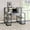 Black+Grey, variant on Ample Storage & Professional Aesthetic - Ideal for Organizing Audio Equipment in Recording Studios