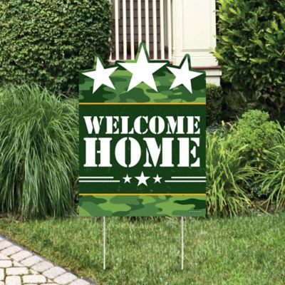  Welcome  Home  Hero Party Decorations  Military Army 